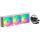 Ocypus Sigma L36 ARGB Prozessor All-in-One-Flüssigkeitskühler 12 cm Weiß 1 Stück(e)