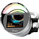 Ocypus Sigma L24 ARGB Prozessor All-in-One-Flüssigkeitskühler 12 cm Weiß 1 Stück(e)