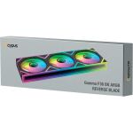 Ocypus Gamma F36 ARGB (schwarz, Reverse, 360 mm)