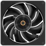 Ocypus Sigma F12 BK ARGB Computergehäuse Ventilator 12 cm Schwarz 1 Stück(e)