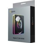 Ocypus Sigma F12 BK ARGB Computergehäuse Ventilator 12 cm Schwarz 1 Stück(e)