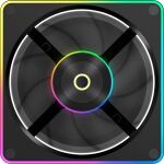 Ocypus Sigma F12 ARGB (schwarz, Reverse, 120 mm)
