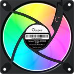 Ocypus Gamma F12 Elite ARGB (schwarz, 3er Pack, 120 mm)