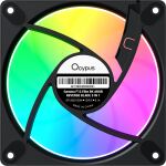 Ocypus Gamma F12 Elite ARGB (schwarz, Reverse, 3er Pack, 120 mm)