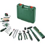 Bosch Power Tools Werkzeug Set, 73-teilig (grün, mit...