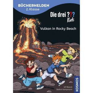 Kosmos Die drei ??? Kids, Bücherhelden 2. Klasse Vulkan (Klappenbroschur)
