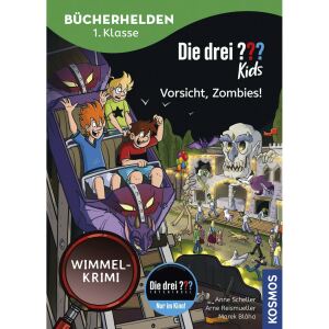 Kosmos Die drei ??? Kids, Bücherhelden 1. Klasse Zombies! (Klappenbroschur)