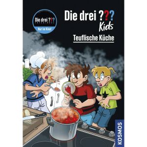 Kosmos Die drei ??? Kids, 104, Teuflische Küche (Klappenbroschur)