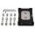 Thermal Grizzly Mycro Pro Stainless Steel AMD AM4/AM5 (schwarz/silber)
