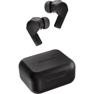 Fairphone Fairbuds 2 (schwarz, Bluetooth, USB-C, ANC, Lossless Audio Support)