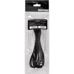 Silverstone Technology Verlängerungskabel SST-PP07-PCIB (schwarz, 25cm)