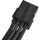 Silverstone Technology Verlängerungskabel SST-PP07-PCIB (schwarz, 25cm)