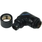 Alphacool HF 13/10 Anschraubtülle 90° drehbar G1/4 (schwarz)