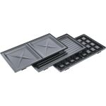 Steba Multi-Snack-Maker 3in1 SG 55 (schwarz, 1.100 Watt, mit 3 Platten-Sets)