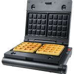Steba Multi-Snack-Maker 3in1 SG 55 (schwarz, 1.100 Watt, mit 3 Platten-Sets)