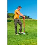 WOLF Garten Automatik-Unkrautstecher IW-A (rot/grau, 110cm)