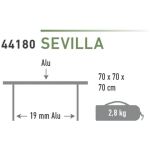High Peak Camping-Tisch Sevilla 44180