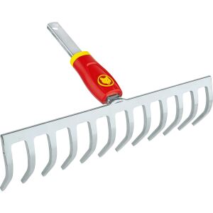 WOLF Garten Rechen DR-M 30 (rot/gelb, 30cm)