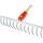 WOLF Garten Rechen DR-M 30 (rot/gelb, 30cm)