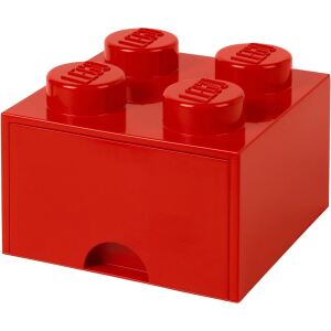Room Copenhagen LEGO Brick Drawer 4 rot (rot)