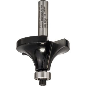 Bosch Power Tools PRO Wood Abrundfräser, Radius 15mm (Schaft Ø 8mm, zweischneidig, Anlaufkugellager)