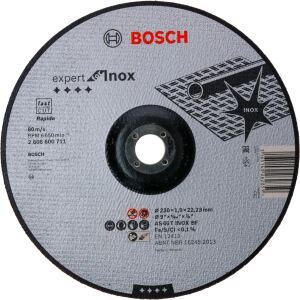Bosch Power Tools PRO Stainless Steel and Metal Trennscheibe, Ø 230mm (Bohrung 22,23mm, AS 46 T INOX BF, gekröpft)