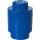 Room Copenhagen LEGO Storage Brick 1 rund blau (blau)