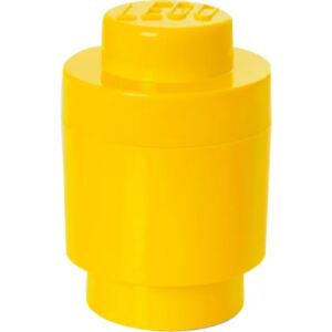 Room Copenhagen LEGO Storage Brick 1 rund gelb (gelb)