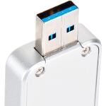 Silverstone Technology SST-MS09S USB 3.1 (silber)