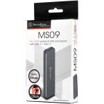 Silverstone Technology SST-MS09S USB 3.1 (silber)