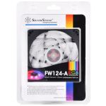 Silverstone Technology SST-FW124-ARGB 120x120x15 (schwarz/weiß, 120 mm)