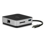 OWC USB-C Travel Dock E (grau/schwarz, HDMI, USB-A, Gigabit LAN)