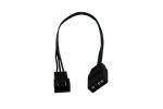 Alphacool Digital RGB LED Y-Kabel 3-fach mit JST Stecker (schwarz, 60cm)