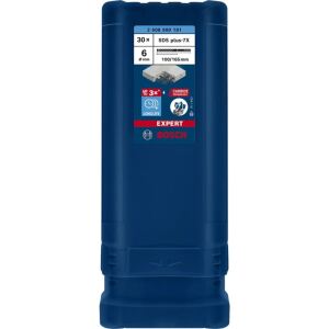 Bosch Power Tools EXPERT Hammerbohrer SDS-plus-7X, Ø 6mm, 30 Stück (Arbeitslänge 100mm)