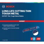 Bosch Power Tools EXPERT Säbelsägeblatt ?Thin Tough Metal? S 922 EHM, 10 Stück (Länge 150mm)