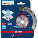 Bosch Power Tools Diamanttrennscheibe Expert HardCeramic, Ø 125mm (Bohrung 22,23mm)