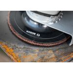 Bosch Power Tools Expert Vliesscheibe N880 Mehrzweck XS, Ø 125mm (grün, für Exzenterschleifer)