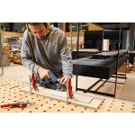 Bessey Ganzstahl-Tischzwinge GTR16S6H (silber/rot, 160 / 60, für Führungsschienen)
