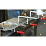 Bessey Schraubzwinge classiX GS40 (silber/rot, 400 / 120)