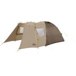 Jack Wolfskin Kuppelzelt GRAND ILLUSION IV (braun/beige, mit Tunnel-Anbau)