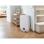 Meaco Luftentfeuchter DD8L ION, mit Ionisator und Nano-Filter (weiß, 650 Watt, für Räume bis zu 46m² / 115m³)