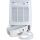 Meaco Luftentfeuchter DD8L ION, mit Ionisator und Nano-Filter (weiß, 650 Watt, für Räume bis zu 46m² / 115m³)