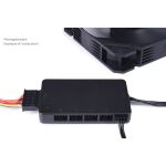 Alphacool Core 10x 4-Pin PWM Splitter (schwarz, mit SATA-Stromanschluss)