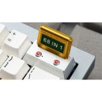 Keychron Computer Aluminum Alloy Artisan Keycap (silber/gold)