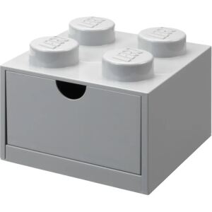 Room Copenhagen LEGO Schreibtischschublade 4              (grau, Noppen)