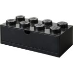 Room Copenhagen LEGO Schreibtischschublade 8             (schwarz, Noppen)