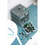 Room Copenhagen LEGO Schubladen Regal  3er Set (grau)