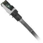 Patchsee Patchkabel RJ45 Cat.6a FTP (schwarz, 2,4 Meter)