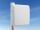 Delock RFID 868 MHz Antenne N Buchse 9 dBi direktional Wand- und Mastmontage outdoor weiß