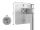 Delock RFID 868 MHz Antenne N Buchse 9 dBi direktional Wand- und Mastmontage outdoor weiß